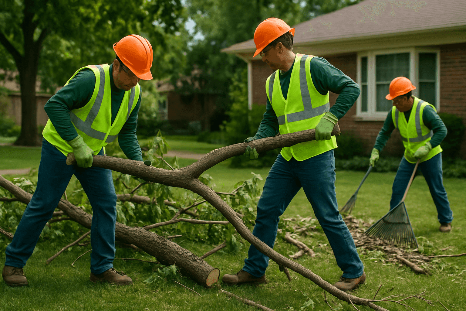 Emergency Landscape Cleanup: What to Do After Storms or Freeze Events